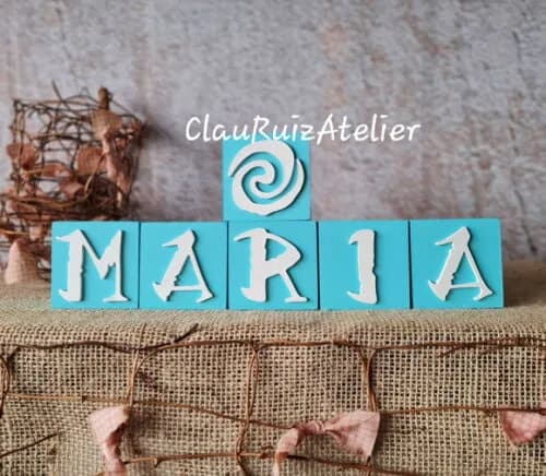 MOANA Cubos 6x6cm