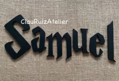Harry Potter Letras Decorativas de Parede
