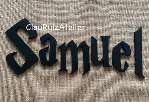 Harry Potter Letras Decorativas de Parede