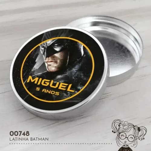Latinha Adesivada Batman - 00748