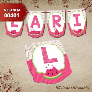 Bandeirola Melancia - 00401