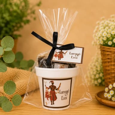 50 Kit Jardinagem Lembrancinhas Exu - Pomba-gira - Trabalhamos com qualquer tema - Informar tema no chat
