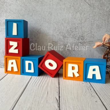 Pocoyo 6x6cm - Decoração de Festa Infantil