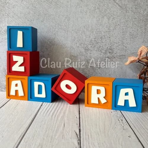 Pocoyo 6x6cm - Decoração de Festa Infantil