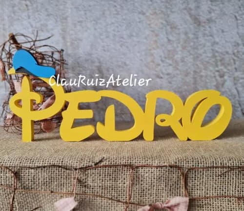 PATO DONALD Letras Decorativas Disney