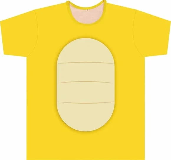 Camiseta Infantil Temática Tartaruga / Fantasia Cosplay