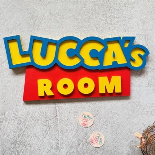 Porta de Maternidade e Quarto Decoração Bebê Toy Story