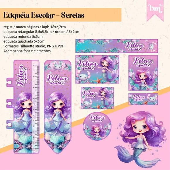 60 Etiquetas Escolares