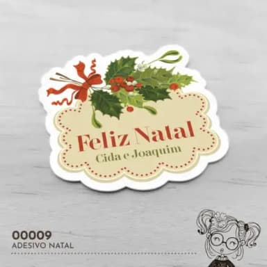 Adesivo Natal - 00009