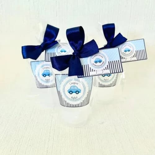 Álcool gel 70% Carrinho Lembrancinha Maternidade