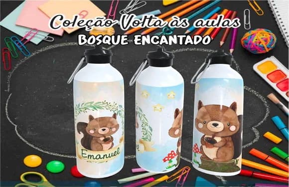 Garrafa Squeeze Personalizada