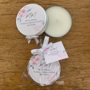 Lembrança Formatura Medicina Vela Aromática