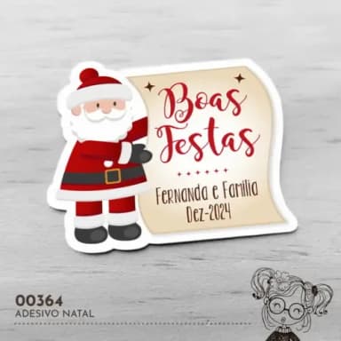 Adesivo Natal - 00364