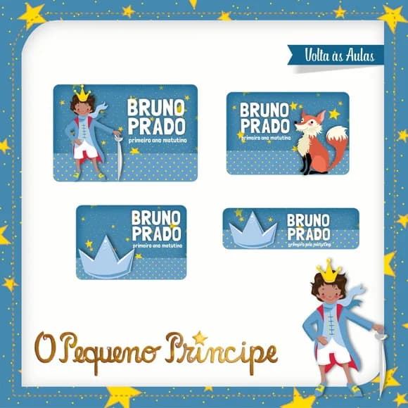 60 Etiquetas o Pequeno Principe