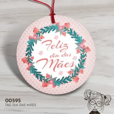Tag Redonda Dia das Mães - 00595