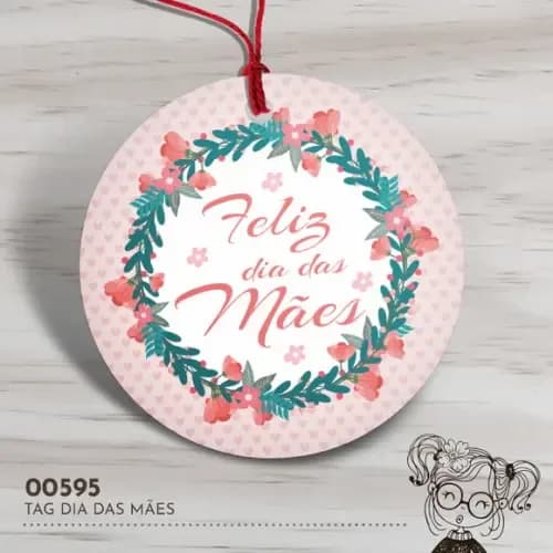 Tag Redonda Dia das Mães - 00595