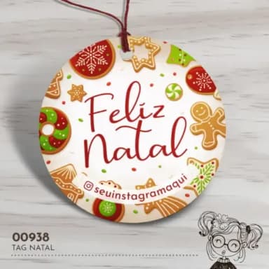 Tag Redonda Natal - 00938