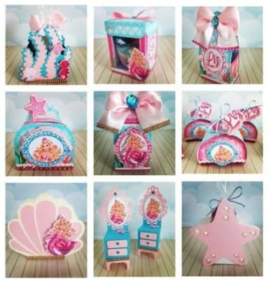 Kit 60 Lembrancinhas - Barbie