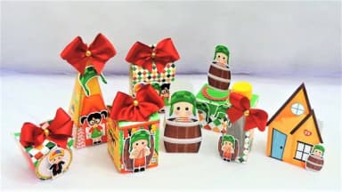 Kit 30 Lembrancinhas Chaves
