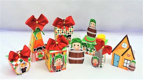 Kit 30 Lembrancinhas Chaves