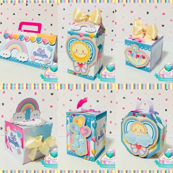 Kit 30 Lembrancinhas Chuva de Amor