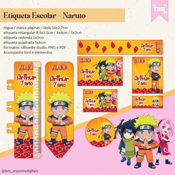 60 Etiquetas Escolares