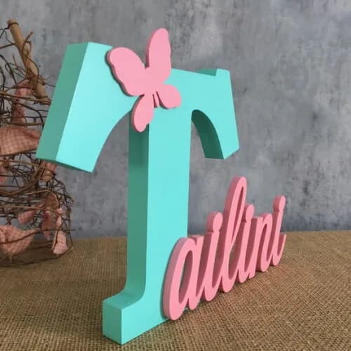 Jardim Encantado - Nomes Personalizados