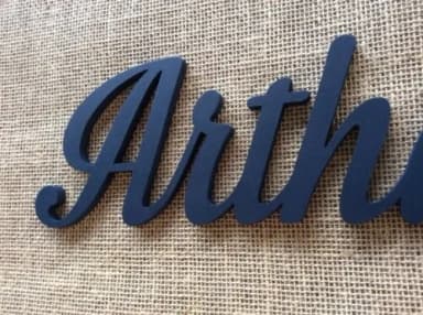 Letras Decorativas Nomes de Parede