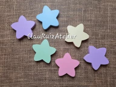 Estrelas de Parede em mdf