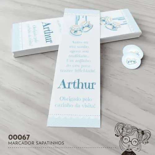 Marcador de Livro Sapatinhos - 00067