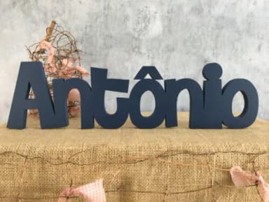 Letras de MDF -Nomes