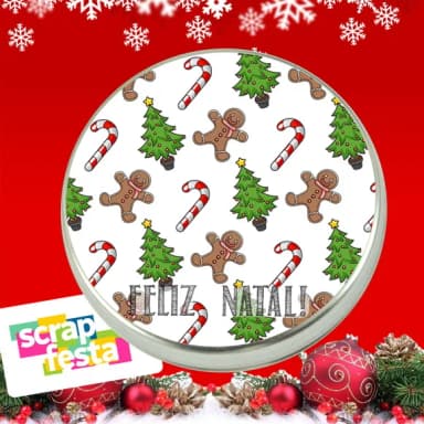 Latinhas 5x1 para Lembrancinhas de Natal