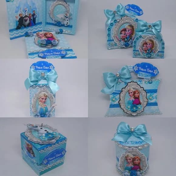 Kit 30 Lembrancinhas Frozen
