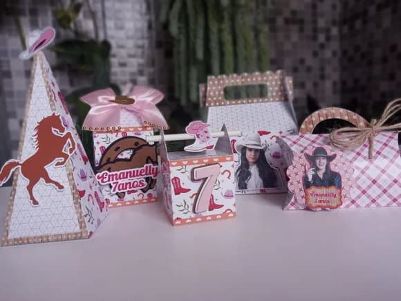 Kit 45 Lembrancinhas Ana Castela