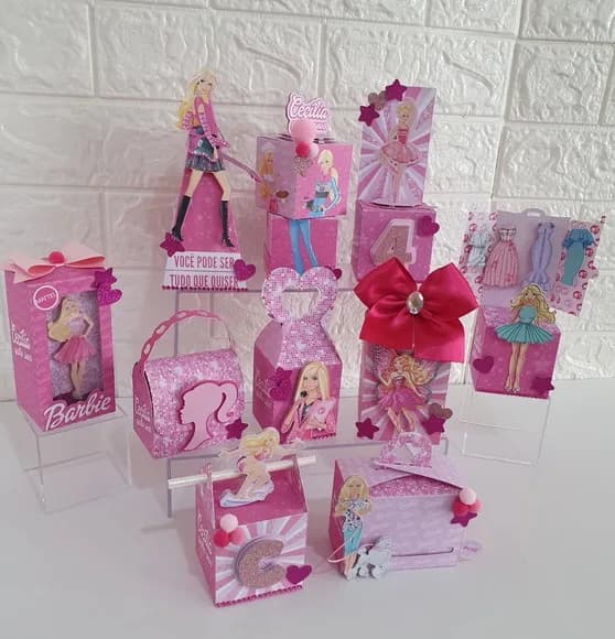 Kit 30 Lembrancinhas - Barbie