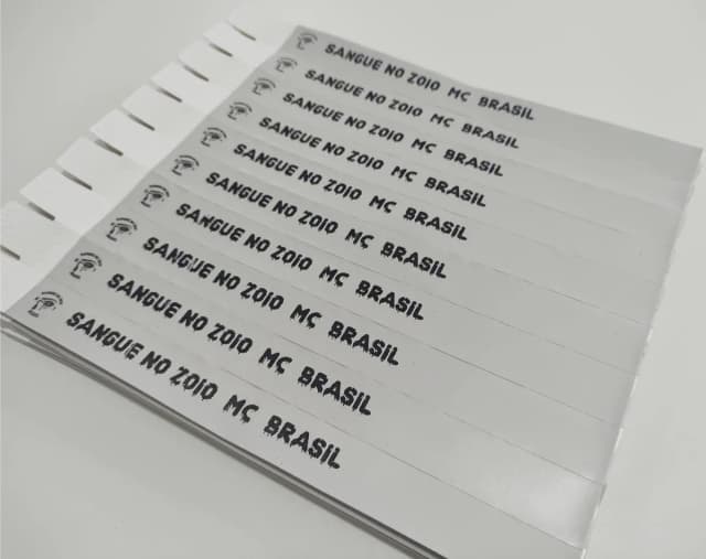 Pulseiras para Festas Personalizadas 50 unds