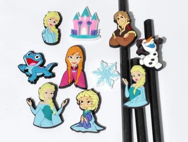 Ponteira P/lápis Frozen Emborrachado Pacote com 10 Unidades