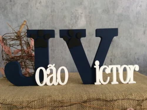 Letras Decorativas - PATRULHA CANINA