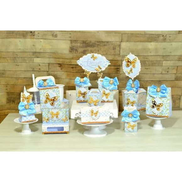 Kit 30 Lembrancinhas Jardim Encantado
