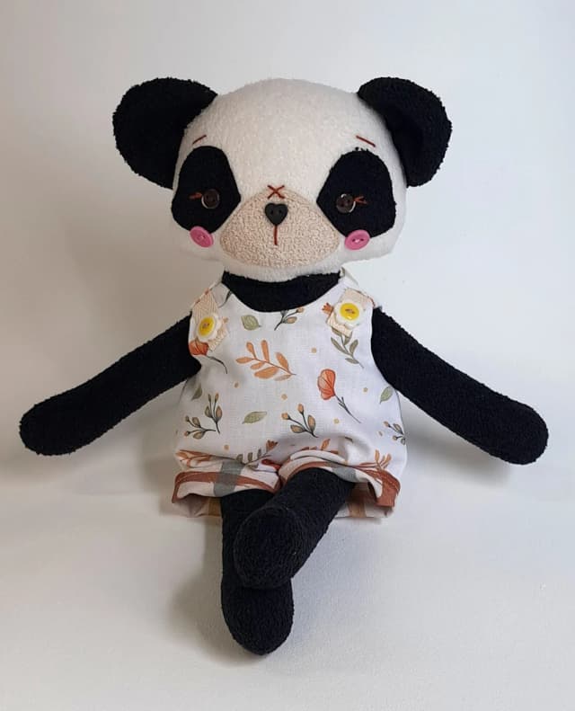 Pandinha boneco