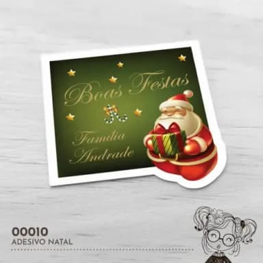 Adesivo Natal - 00010