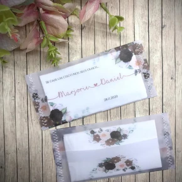 Lágrimas de Alegria Papel Vegetal Marsala Ref. 2124
