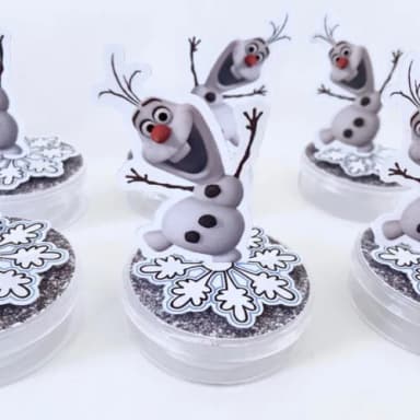 Latinha personalizada 3D Olaf