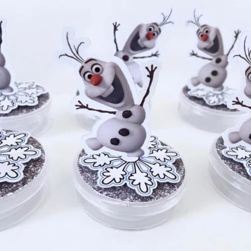 Latinha personalizada 3D Olaf
