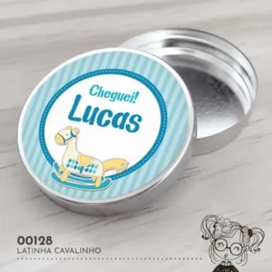 Latinha Adesivada Cavalinho - 00128