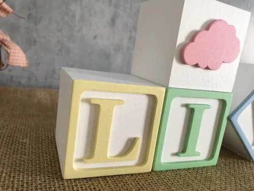 Candy Colors - Cubos 6x6cm Ts Nuvem