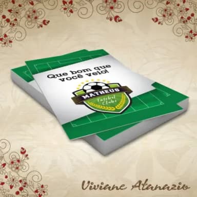 Adesivo Tubete Futebol - 00407