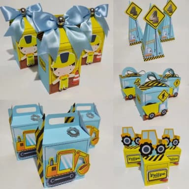 Kit 30 Lembrancinhas Trator