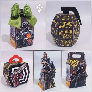 Kit 30 Lembrancinhas Call Of Duty