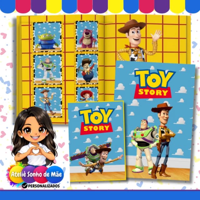 Album de Figurinhas Personalizados